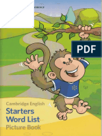 Pdfcookie.com Cambridge English Starters Word List Picture Bookpdf