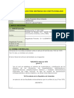 Análisis de Sentencia C401 de 1998