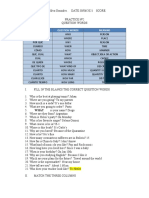 Spanish Question Words Meaning