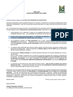 Circular Ajuste de Horario