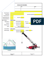 Formato para Calculo de Maniobra
