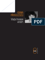 Ioana Parvulescu-Viata Incepe de Vineri