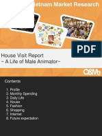 House Visit Report A Life of Male Animator : Your Sub-Title Here