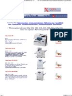 Agence Xerox Docline photocopieurs _ Copy centre XEROX C20, C35, C45, C55, C65, C75, C90, C32, C40