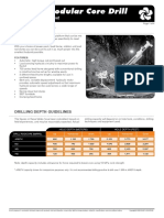 LM 75 Modular Core Drill: Technical Data Sheet