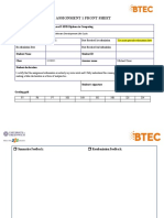 SDLC - Assignment 2 Frontsheet