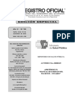 Manual de Seguridad Del Paciente