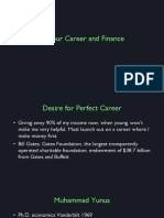Your Career and Finance