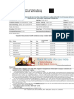 Irctcs E-Ticketing Service Electronic Reservation Slip