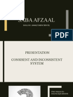 Saba Afzaal: Roll No. 20060 (Comp - Science)