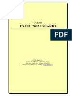 Excel 2003 Usuario CEPI-BASE