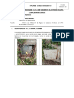 Informe de Instalacion de Tapas de Tableros Electricos Upc-Monterrico 07-06-21
