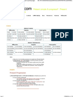 Present Simple & Present Progressive_ présent simple et présent progressif ou continu