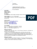 PLR1206 Psihologie Experimentala II