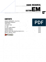 Engine Mechanical Section: Parts