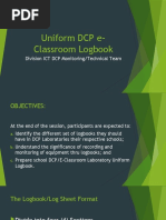 DCP Uniform Logbook