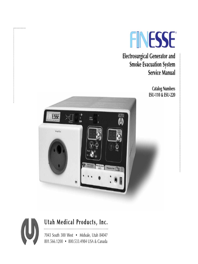 Finesse Service Manual PDF Amplifier Electronic Circuits