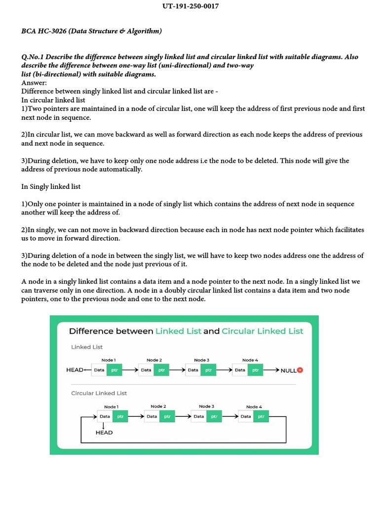 Data Structure & Algorithm Assignment | PDF | Data | Algorithms And ...