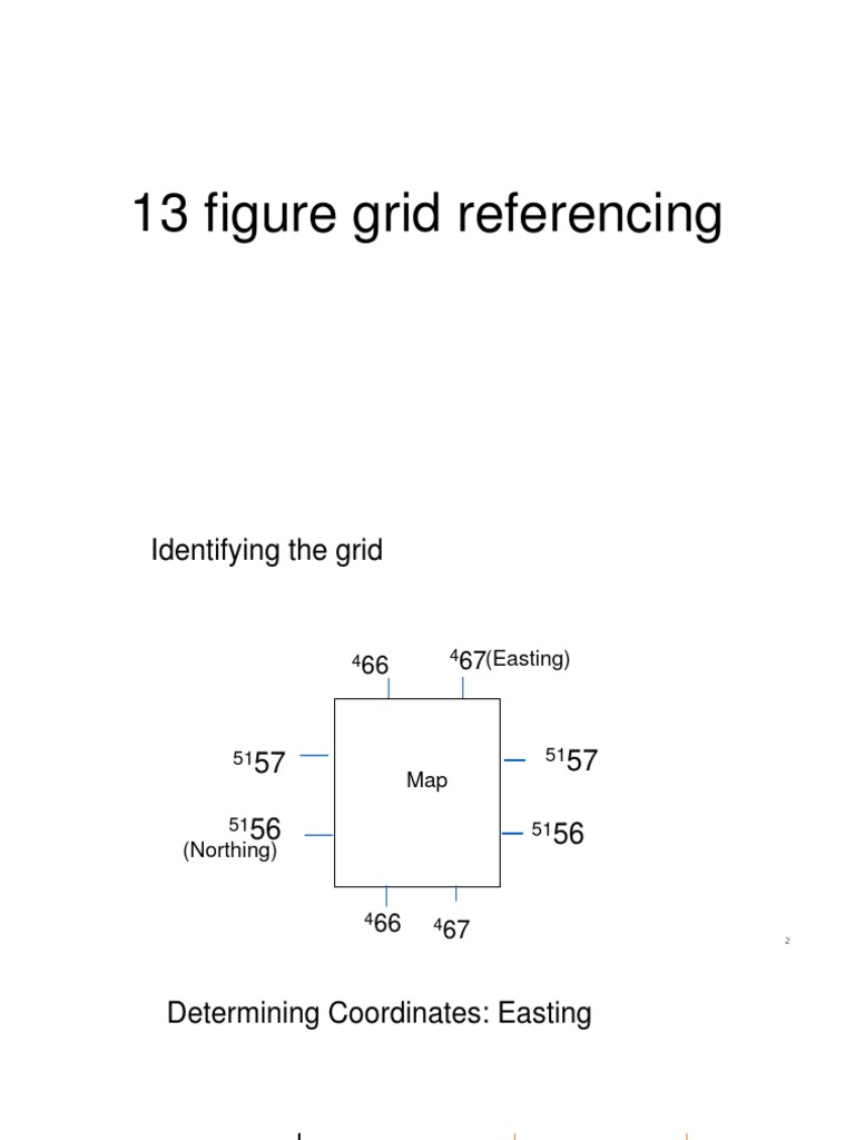 13-Figure Grid Reference Guide | PDF