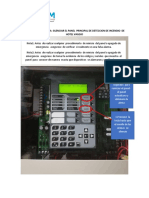 Procedimientos para Desenergizar El Panel de Deteccion de Incendio en Caso de Emergencia