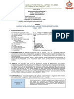 Licencias y normas de construcción UNCP