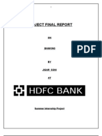 4374980-PROJECT-ON-HDFC-BANK