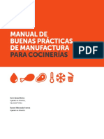 Manual de Buenas Practicas de Manufactura Para Cocinerias