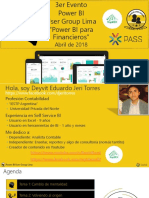 Power BI User Group Lima - Presentación