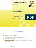 Caso Clinico - Problemas Psicomotricidad