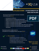 Catálogo - Levantamento Base Instalada - Exons Solutions - Automação Industrial (PTBR) - Rev00