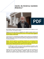 El Poblamiento de América También Fue Por El Atlántico