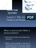 Why Aircraft Needs to be Pressurized