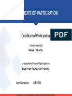 180 - 11 - 208355 - 1610176884 - BPU Course Participation Certificate