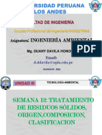 Semana 12 Tratamiento de Residuos Sòlidos