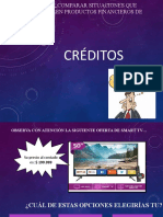 Compara opciones de crédito para TV