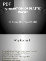 Utilisation of Plastic Waste