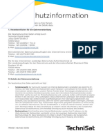 Infoblatt Datenschutz - V1 - Digitradio 3699 IR CD