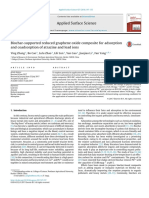 Biochar-Supported Reduced Graphene Oxide Composite For Adsorption and Coadsorption of Atrazine and Lead Ions