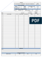 Formato de Registro de Inducción, Capacitación