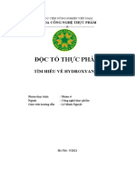 ĐỌC TỐ THỰC PHẨM NHÓM 04