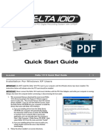 Quick Start Guide: 10 in 10 Out PCI Digital Recording System With S/PDIF
