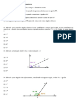 Ângulos Complementares e Suplementares