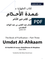 Umdat-Al-Ahkaam-The-Book-of-Purification-Part-3 (Hadith 31-49)