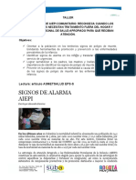 Taller Signos de Alarma