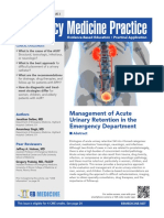 Acute Urinary Retention