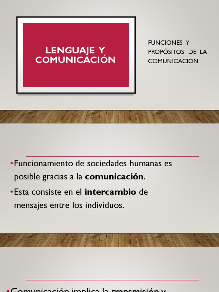 Funciones y Propósitos de la Comunicación | PDF | Comunicación | Autor