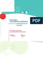 L'ESS Au Service Du Développement Durable - ARENE ATELIER 2011