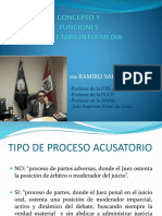 Concepto y Funciones y La Etapa Intermedia en El Proceso(1) Doc. Sañinas Sischa-2021