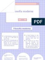 Filosofía Moderna