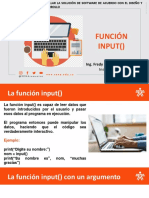 Presentación 4 - Función Input